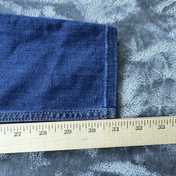 Hollister Jeans Women’s 2L/26w Blue Hi-Rise Super Skinny Distressed Soft Stretch - Picture 12 of 13